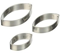 STAEDTLER Fimo Professional 8724 05 PB Cutters Navette Set of 3 Metal