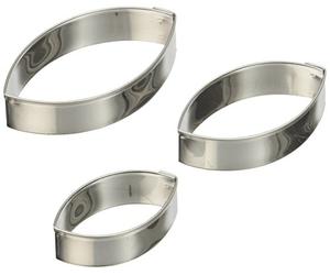 STAEDTLER Fimo Professional 8724 05 PB Cutters Navette Set of 3 Metal