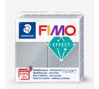 Staedtler : Fimo Soft & Effect : Polymer Clay : 56g : Metallic Silver
