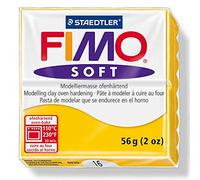 STAEDTLER FIMO soft Modelling clay 56g Yellow 1pc(s) FIMO soft, Modelling clay, Yellow, 110 °C, 30 min, 56 g, 55 mm