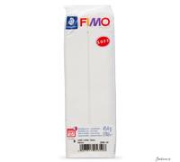 STAEDTLER 8021-0 FIMO Soft Oven-Hardening Polymer Modelling Clay - White (1 x 454g Block)