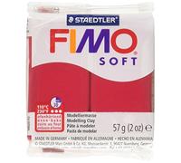 STAEDTLER Fimo Soft Polymer Clay 2oz-Cherry Red