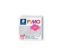 STAEDTLER FIMO Soft Polymer Clay - -Oven Bake Clay for Jewelry, Sculpting, Crafting, Dolphin Grey 8020-80