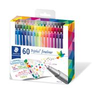 STAEDTLER Fineliner triplus 60pcs