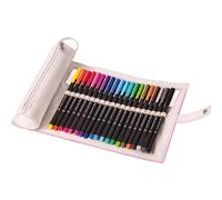 Staedtler Triplus Fineliner Roll Up Case of 20 Colours, none