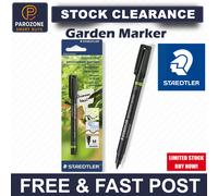 Staedtler Garden Marker Pen Permanent Outdoor Marker Black