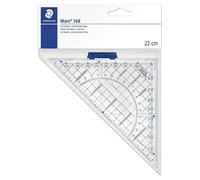 Staedtler Geometry Set Square 22cm Diagonal Length with Grip Stationery Set New