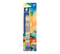 Staedtler HB Drawing Pencils for Sketching and Writing - Multiverse Design - Includes 3 HB Pencils, 170BK3E2-2