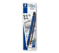 STAEDTLER Hexagonal Pencils Made in Germany Watercolour 6er Sortierung blue