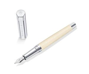 STAEDTLER Initium Corium Fountain Pen, Leather, Beige, M, 9PC130M