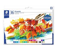 Staedtler Karat 2420 C36 Oil Pastels - Assorted Colours (Pack of 36)