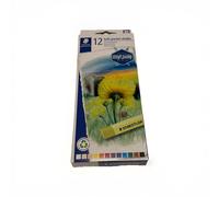 STAEDTLER Karat Soft Pastel Chalks - Assorted Colours (Pack of 12) - NEW