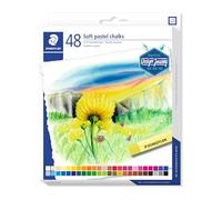 Staedtler karat soft pastel chalks box set of 48 assorted artists colours