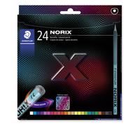 STAEDTLER Kleurpotloden - NORIX - 24 verschillende kleuren - Pack van 24, 186 C2