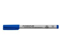 STAEDTLER 315-3 Lumocolor Non-Permanent Pen, Medium Line Width 1.0mm - Blue (Box of 10)