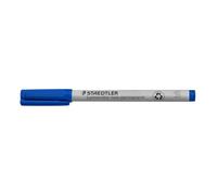 STAEDTLER Lumocolor 311 Non-Permanent - Blue, 10 pieces, S, 0.4 mm | Wipe-off transparency pen, water-soluble - for overhead projection - Item No. 311-3