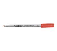 Staedtler - LumoColor 315 - Non-Permanent Felt Tip Medium Tip 1 mm Red