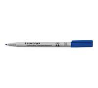 STAEDTLER Lumocolor 315 OHP Marker Medium Bullet 1 mm Blue Pack of 10