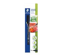 STAEDTLER Lumocolor 317-9 BK-1 Permanent Film Pen for Kitchen Freezer Bags and Boxes, Storage Jars and Much More Waterproof Fade-Resistant Black