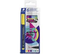 Staedtler Lumocolor 317 C6 Marker Pen 6 Units