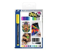 Staedtler Lumocolor 317 M Felt Pen 1 Mm 10 Units