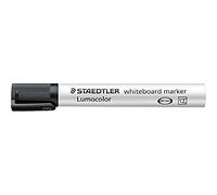 Staedtler Lumocolour 351 B Whiteboard Marker Pen Chisel Tip, Black