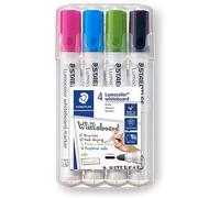 Staedtler Whiteboard Marker Lumocolor 351 WP4-1 Bullet Tip Pack of 4