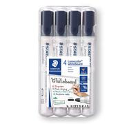 Staedtler Lumocolor 351 WP4-9X Whiteboard Marker 4 Markers Pack of 1 1 count (Pa