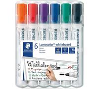 Staedtler 351 WP6 Assorted Whiteboard Pens 351 (Pack of 6)