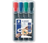 Staedtler Lumocolor Permanent Marker Box 4 colours 352 WP4