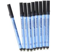 STAEDTLER Lumocolor correctable Pen, Medium, Pack of 10 Black, 305 M-9 VE