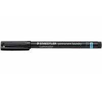 Staedtler Laundry Marker 319 LM F-9 Lumocolor - Permanent 0.6mm Fine Black Pack of 10
