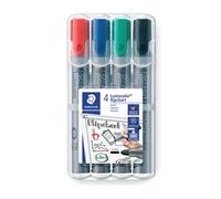 Staedtler Lumocolour Flipchart Marker - Set of 4