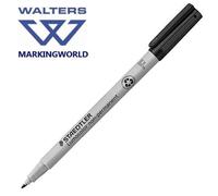 Staedtler Lumocolor Non-Permanent 316 Fine 0.6mm Marker Pen | Wipeable | Box 10