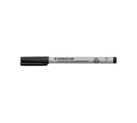 Staedtler Lumocolor Non-Permanent Pen Black Fine 0.6mm Pack of 10 316-9
