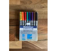Staedtler Lumocolor Non Permanent Superfine Marker Pens Assorted Set Of 8