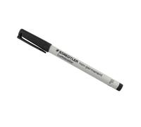 Staedtler Fine 0.6 Line Width Black Marker Pen [Pack 10] - 316-9
