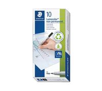 Staedtler 315 Lumocolor Non-permanent Pen 1.0MM Medium Tip - Black (Pack-10)