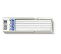 STAEDTLER Lumocolor omnichrom 218 Refill Leads - White, 12 Pack | Water-soluble, wipeable OHP leads for opaque markings - non-permanent - Art.-Nr. 218-0