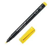 Staedtler® Lumocolor Overhead Pens and Cases, Correction Marker, Overhead Highlighter, Fine Pen, Universal Pen, M, Yellow
