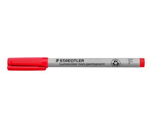 Staedtler Lumocolor Pen Non-permanent Pen 316-2 Fine 0.6mm Line - Red (Pack of 1