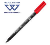Staedtler Lumocolor Permanent 313 Superfine 0.4mm Marker Pen | Dry Safe | Box 10