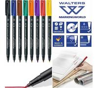 Staedtler Lumocolor Permanent 317 Medium 1 mm Marker Pen | Dry Safe | Box 10