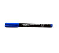 Staedtler LUMOCOLOR PERMANENT PENS FINE BLUE - BOX OF 10 Staedtler Multicolor