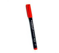 Staedtler LUMOCOLOR PERMANENT PENS FINE RED - Single Staedtler Multicolor