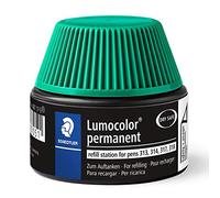 Staedtler Lumocolor Permanent Refill Station 487 17-5 for Permanent Universal Pens - Green