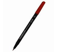 STAEDTLER Lumocolor® Permanent Universal Pen 313 0.4mm (Pack of 10) RED