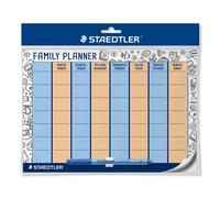 STAEDTLER Lumocolor Reusable Family Planner DIN A4 Self-Adhesive Removable Dry E