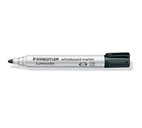 Staedtler Lumocolor Bullet Tip Black 1pcs - Marker (Black, Bullet Tip, Black, Silver, Polypropylene, 2 mm, Germany)