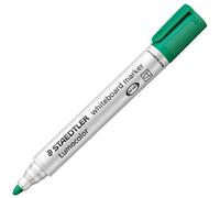 STAEDTLER 351-5 Lumocolor Whiteboard Marker Bullet Tip -Green (Box of 10)
